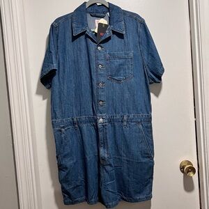 NWT Levi Denim Romper